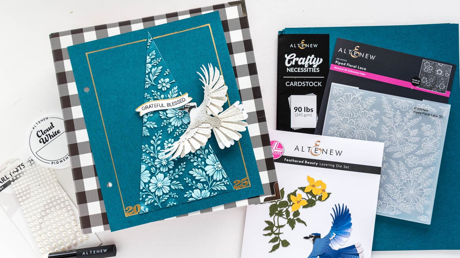 @altenew_bring class and elegance to your projects by Nathalie DeSousa