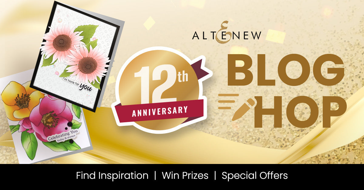 Altenew 12th Anniversary Blog Hop + Giveaway (over $2,400 in Total Prizes)