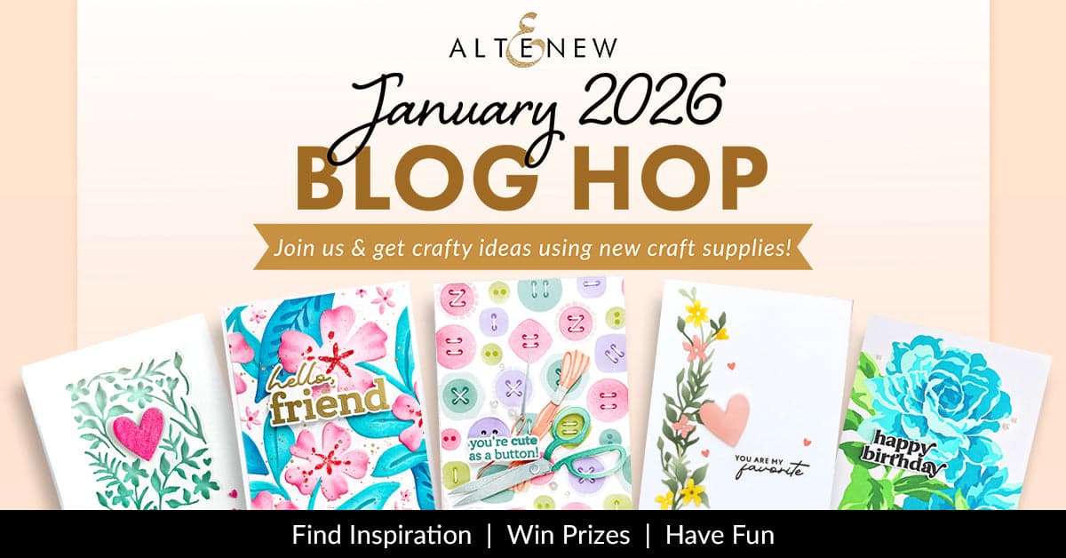 Altenew January 2026 Release Blog Hop