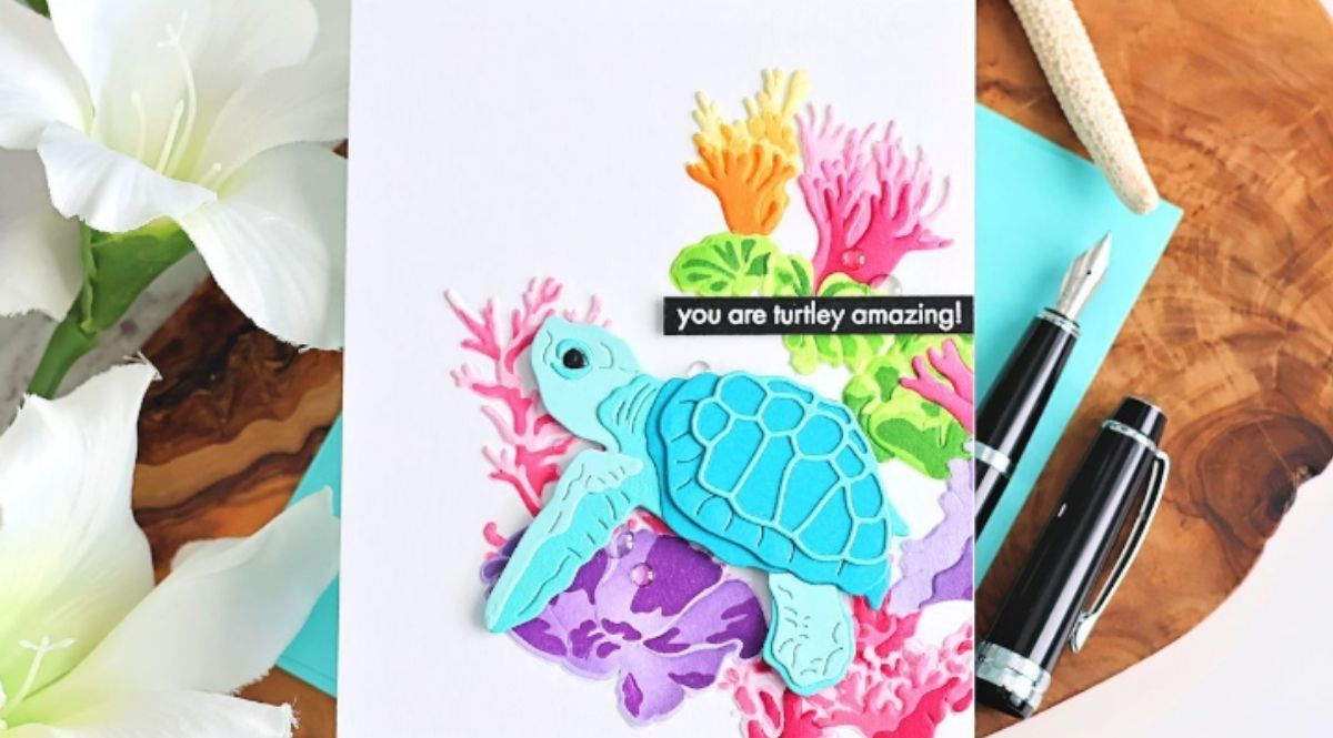 under the sea cardmaking supplies