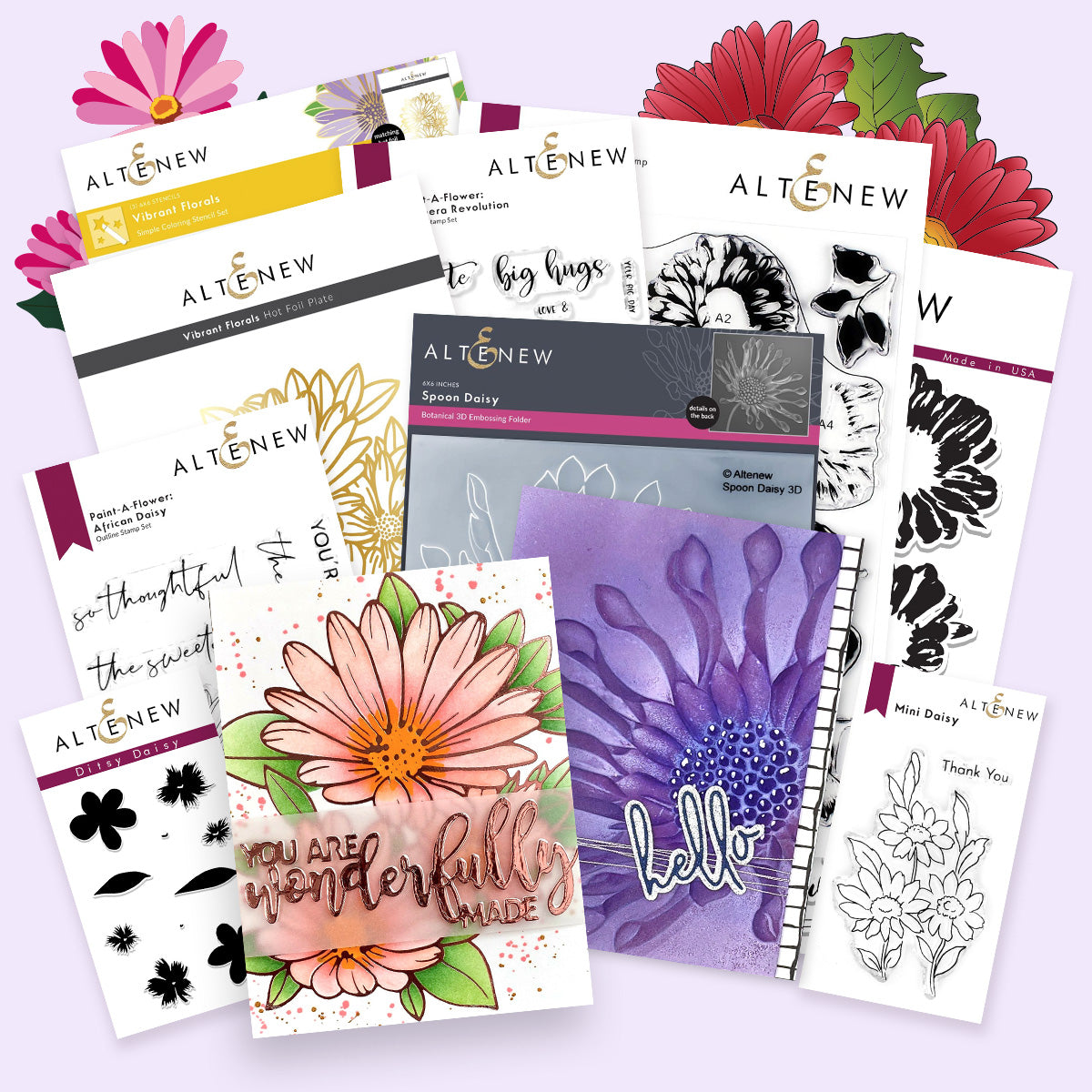 Beautiful Daisies Collection | Altenew