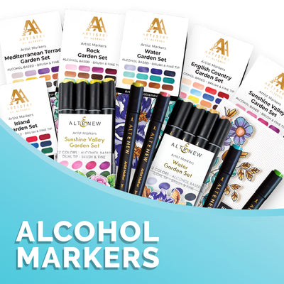 Rich, Vibrant, Easy to Blend, and Affordable Artist Alcohol Markers