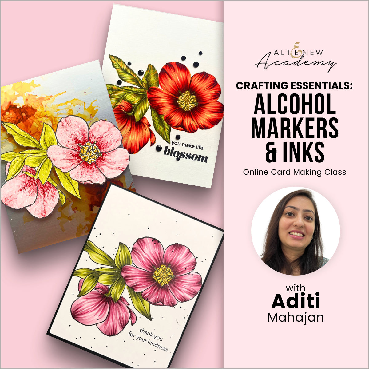 Crafting Essentials - Alcohol Markers & Inks