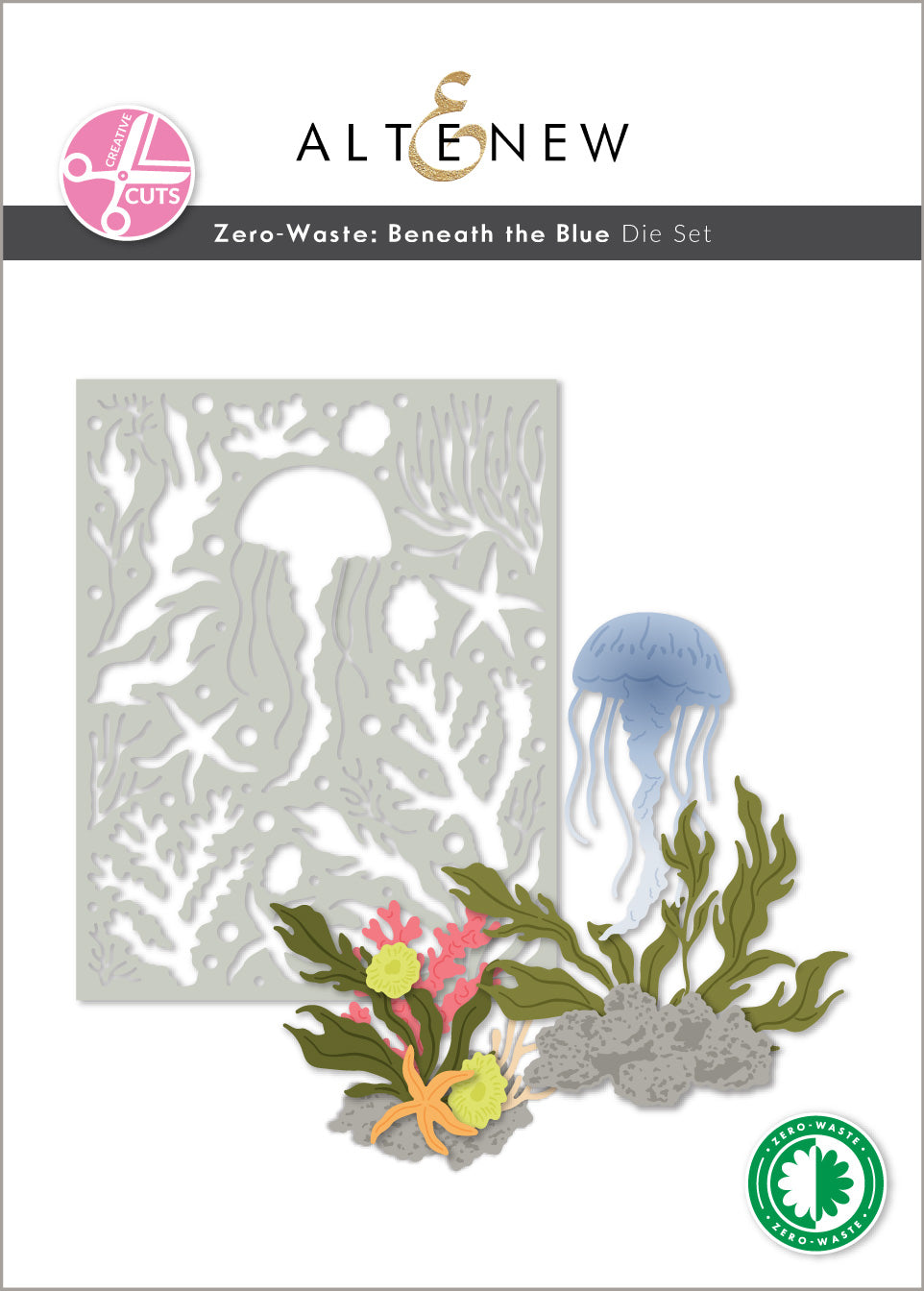 Creative Cuts: Zero-Waste Beneath the Blue Die Set | Altenew