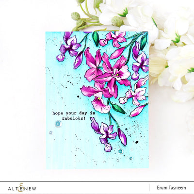 Altenew Build-A-Flower Set Build-A-Flower: Cattleya Layering Stamp & Die Set