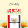 Altenew Creativity Kit Featurette Add Texture with Stitching Class