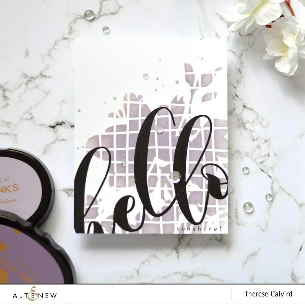Altenew Creativity Kit Featurette Adding Color to Solid Image Stamps Class