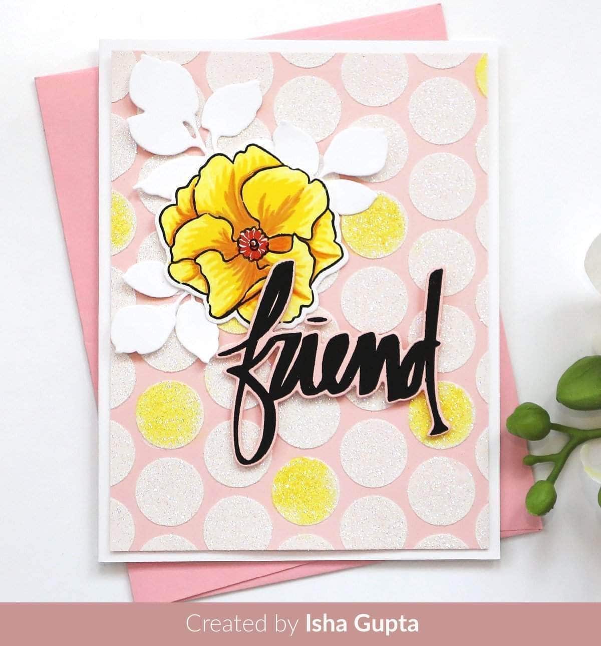 Altenew Creativity Kit Featurette Adding Sparkle to Stamped Images Class