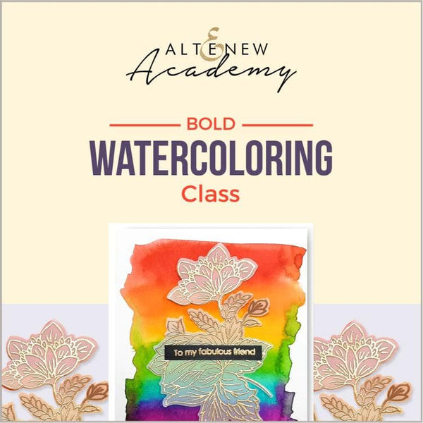 Bold Watercoloring Class
