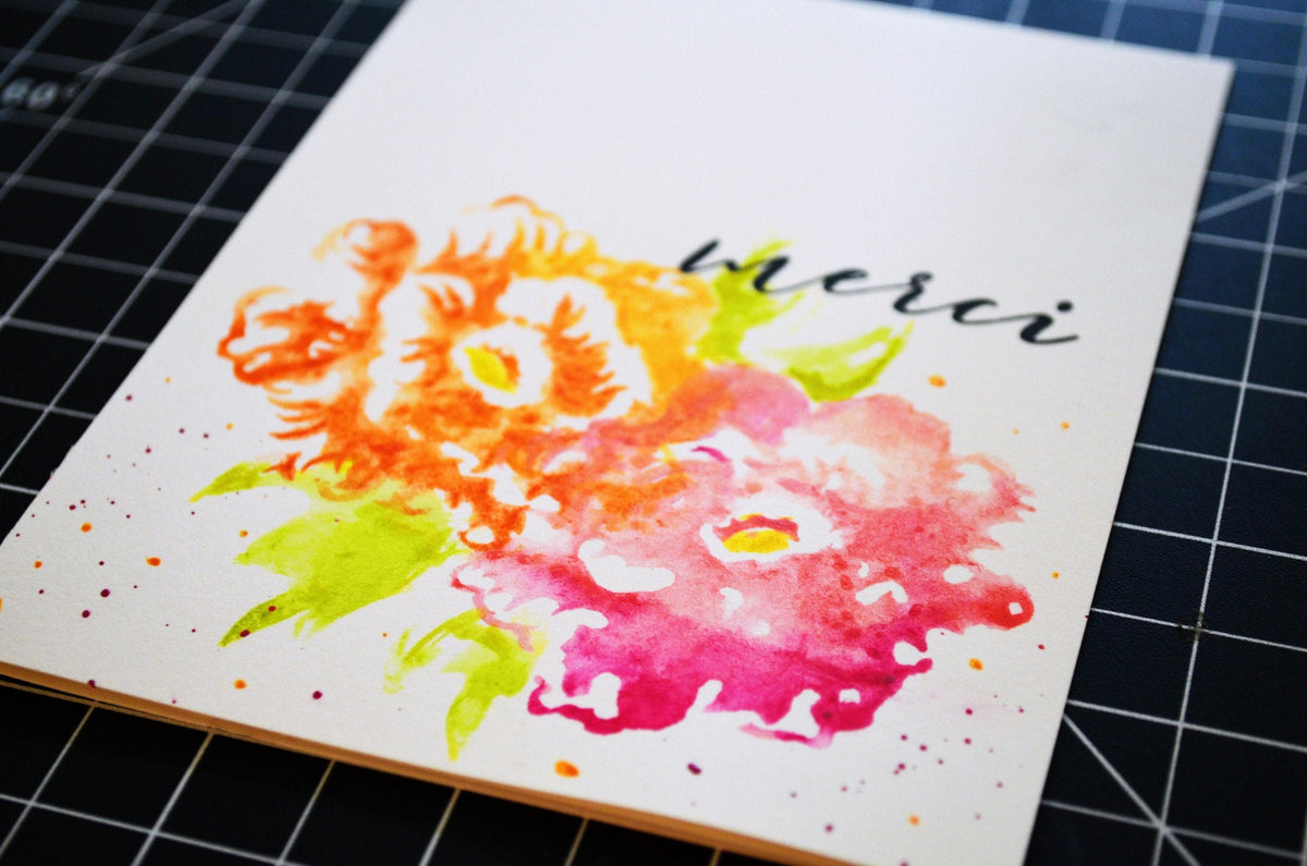 Altenew The Joy of Watercolor Class Bundle online on-demand cardmaking course with watercolor techniques and craft materials.
