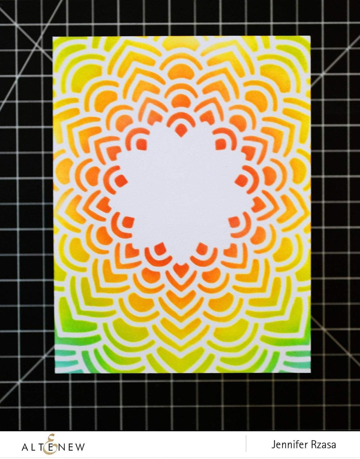 Altenew Creativity Kit Featurette Changing the Look of Embossing Paste Class