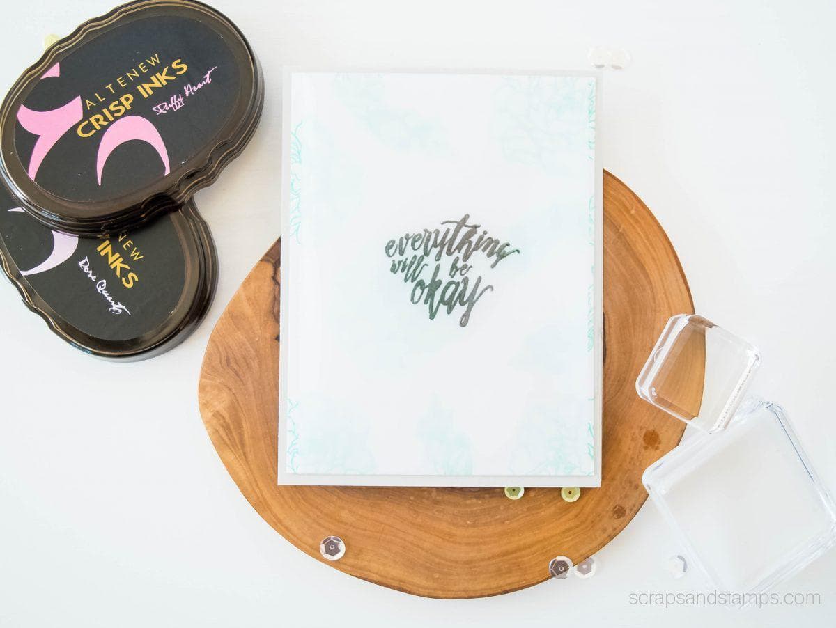 Altenew Creativity Kit Featurette Changing the Look of Your Stamps with Doodling Class