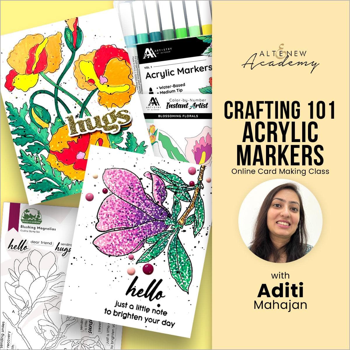 Crafting 101 - Acrylic Markers