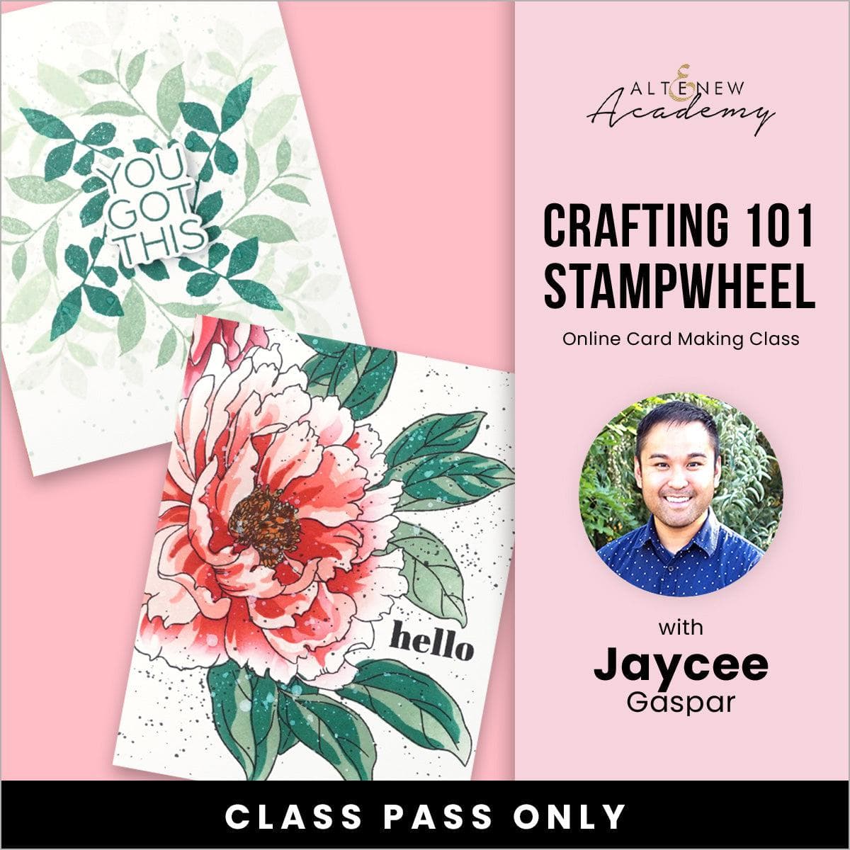 Crafting 101 - Stampwheel Online Cardmaking Class
