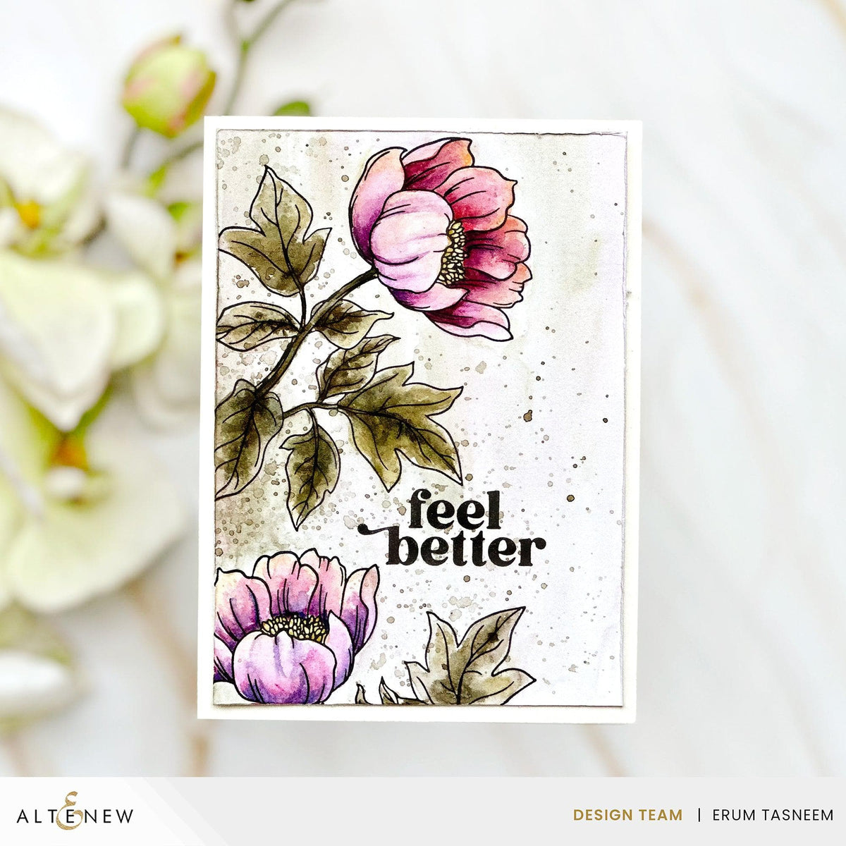 Altenew Class Crafting 101 - Watercolor Tubes