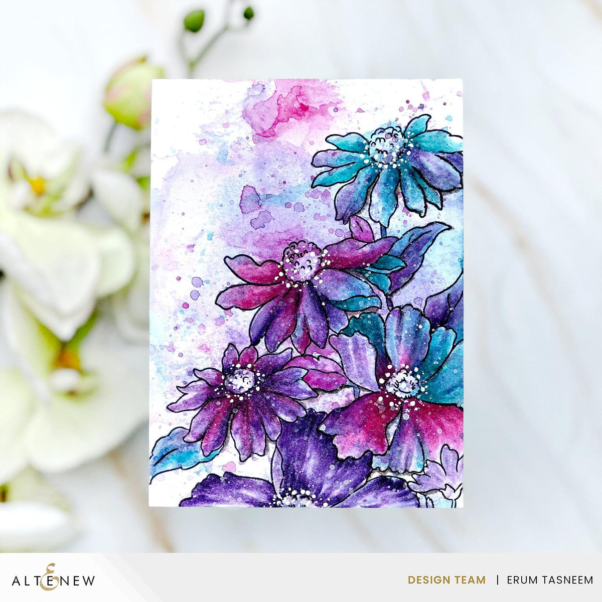 Altenew Class Crafting 101 - Watercolor Tubes