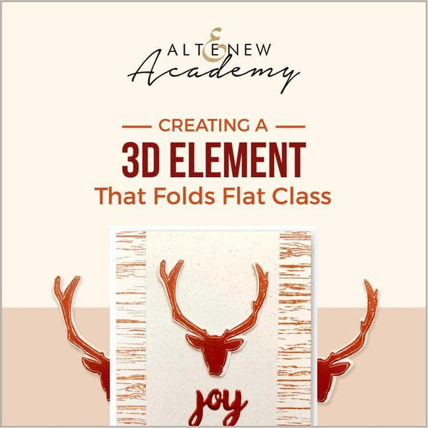 Creating a 3D Element That Folds Flat Class