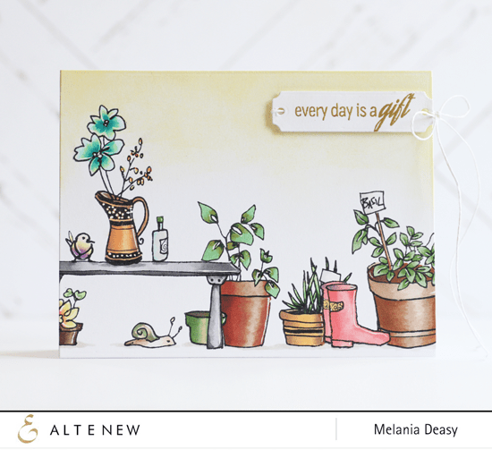 Altenew Creativity Kit Featurette Creating a Dimensional Scene Class