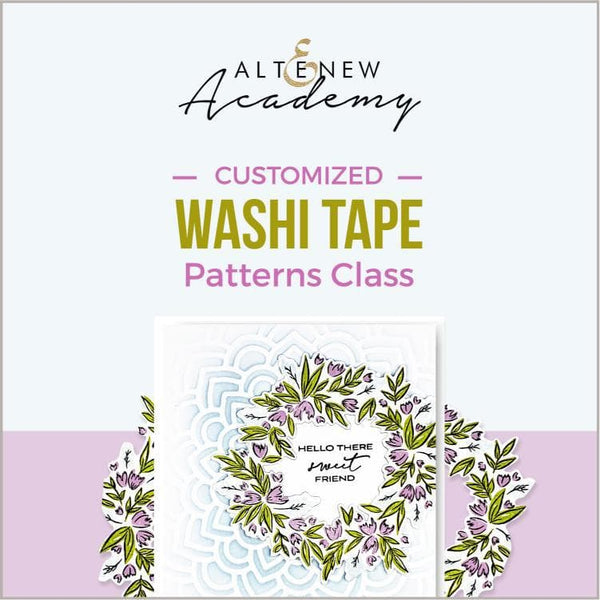 Customized Washi Tape Patterns Class
