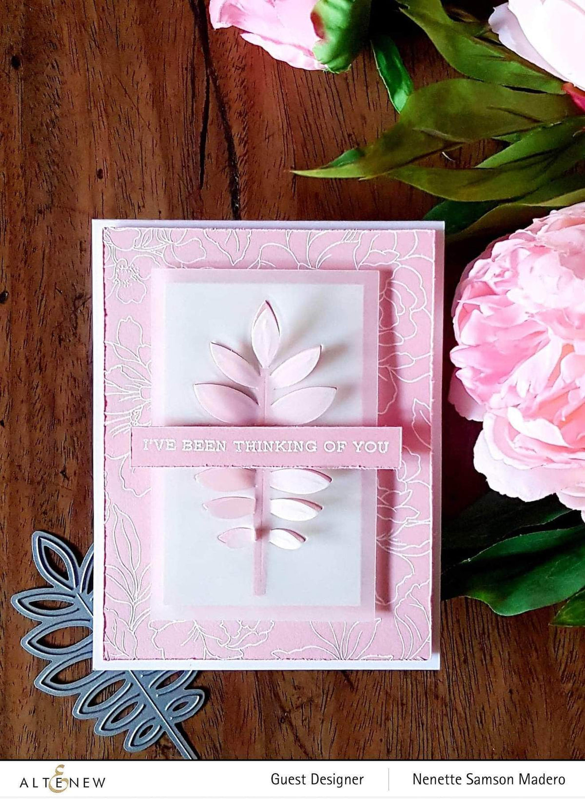 Altenew Creativity Kit Featurette Disguising the Edge of Patterned Paper Class