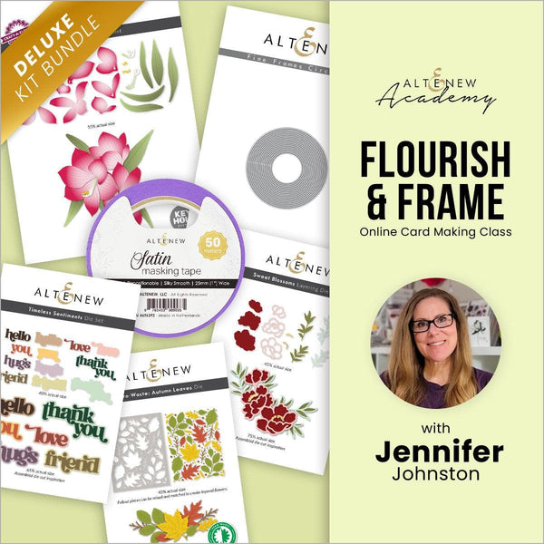 Flourish & Frame: Simple Die-Cut Florals