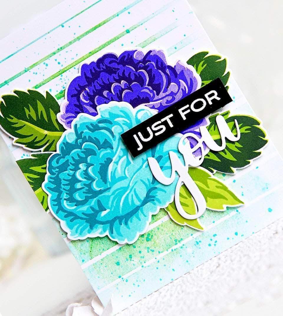 Altenew Creativity Kit Featurette Full Stamped Backgrounds Class