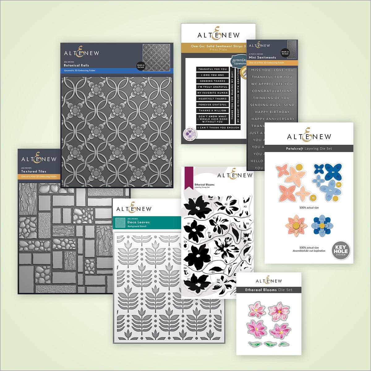 Workshop for creating Heartfelt Moments cards for comfort and gratitude by Altenew, featuring colorful card designs and crafting supplies.