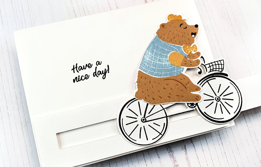 Hidden Message Slider Card Class class schedule