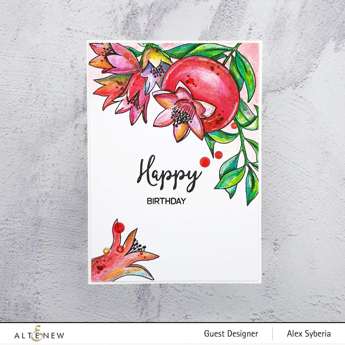 On-demand Altenew class on transforming washi tape effects, showing techniques and examples for creative washi tape designs.