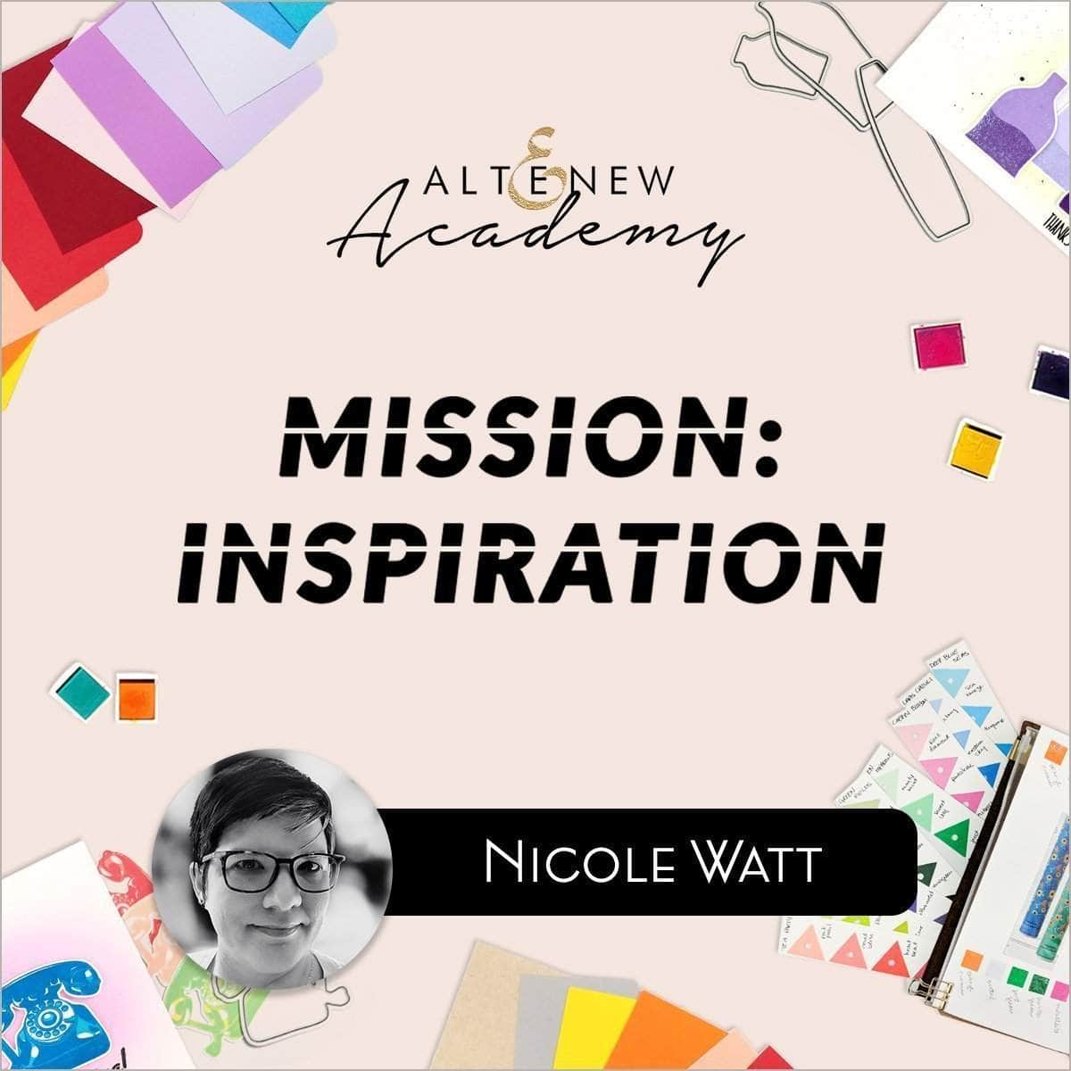 Altenew Class Beta Mission: Inspiration Online Cardmaking Class