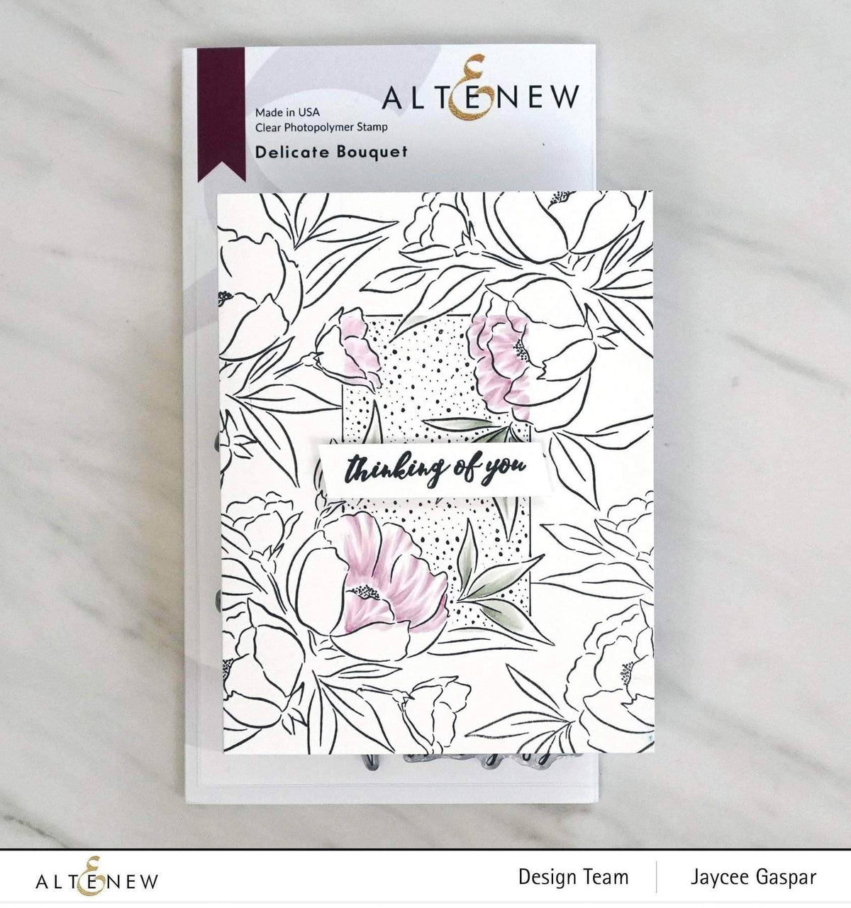 Altenew Creativity Kit Featurette Monochromatic Watercolor Class