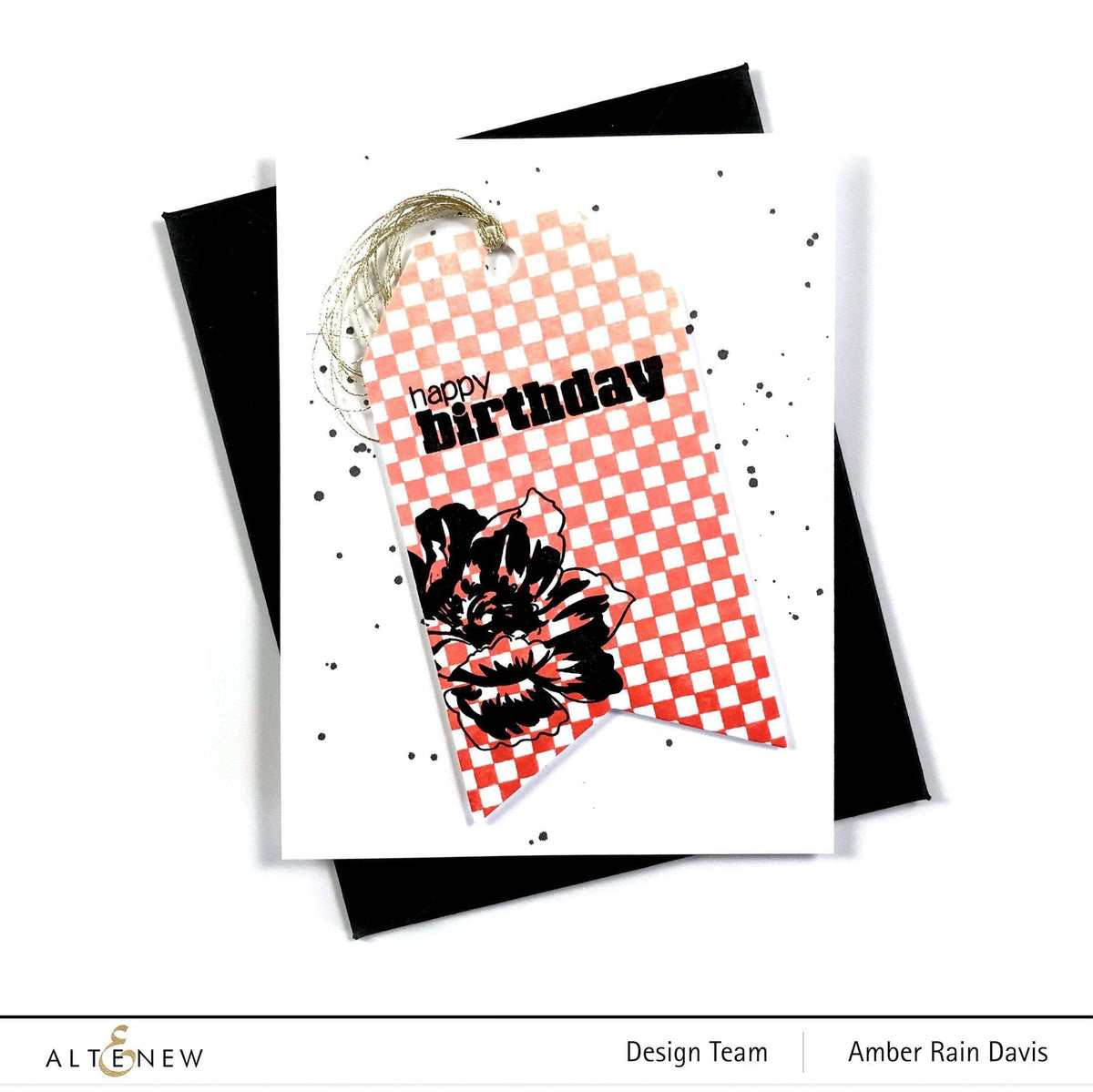 Altenew Creativity Kit Featurette Multi-Masking On A One Layer Card Class