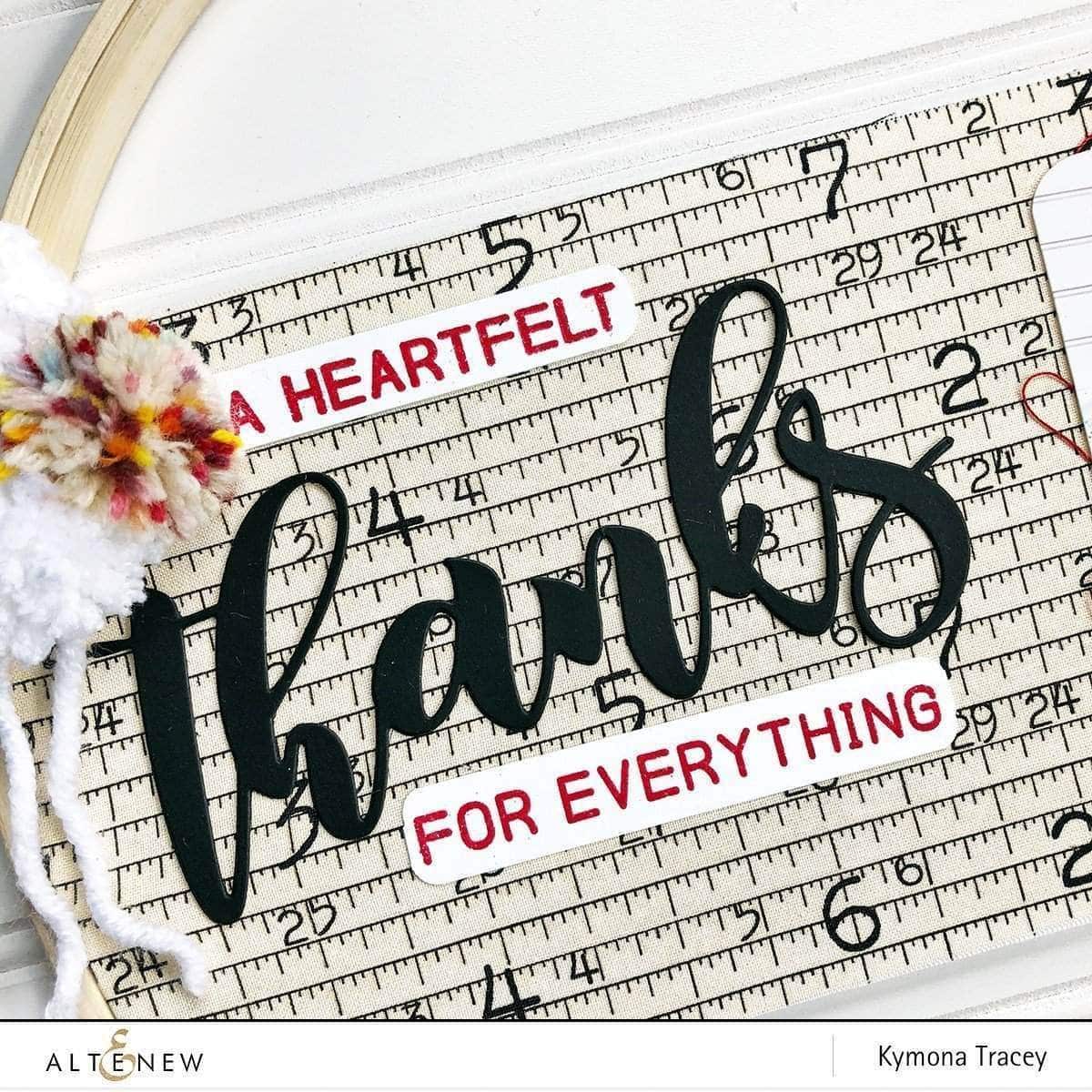 Altenew Creativity Kit Featurette No Stamping - Only Die Cutting Class