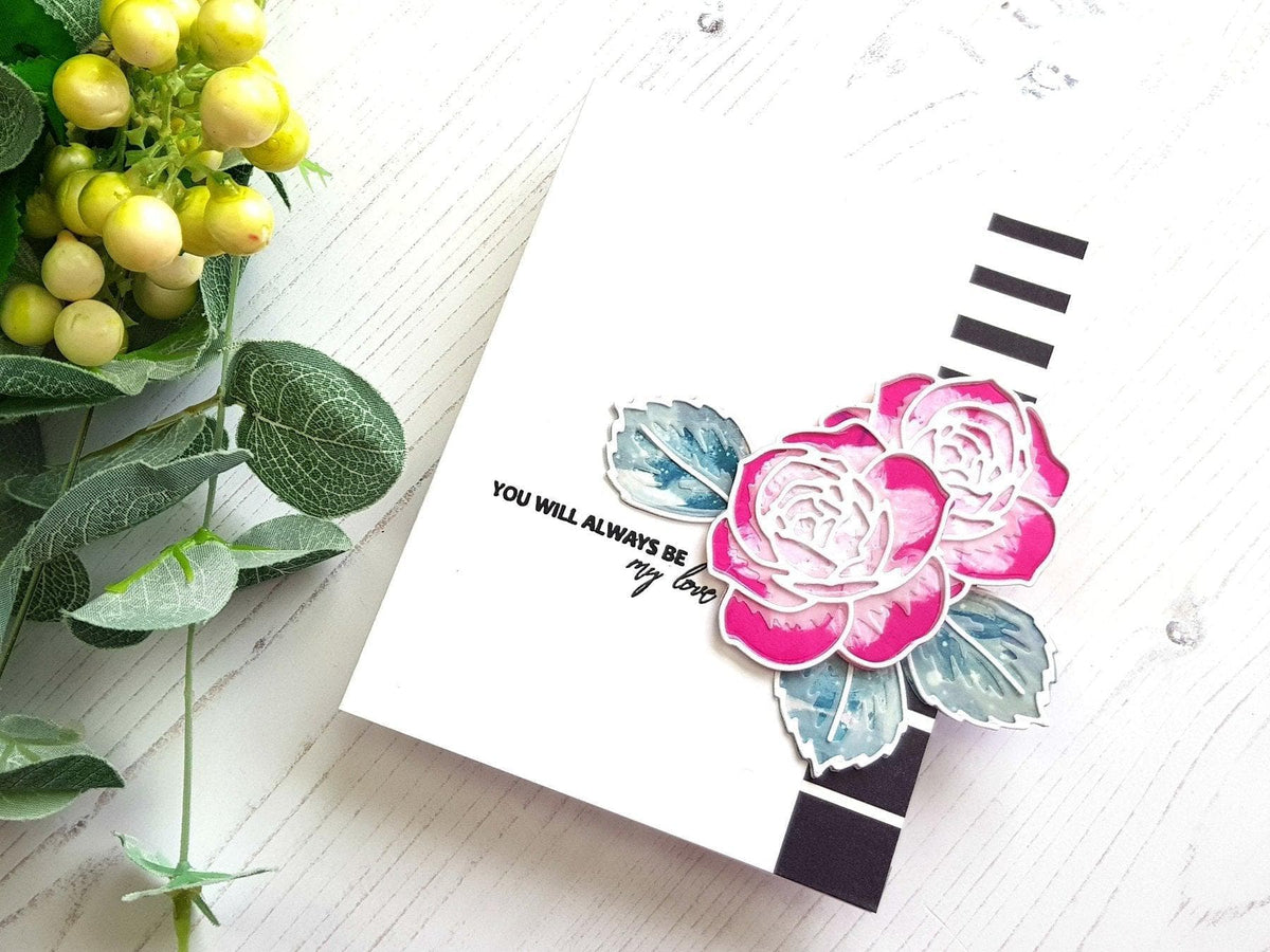 Altenew Creativity Kit Featurette Stamped Sentiment Backgrounds Class