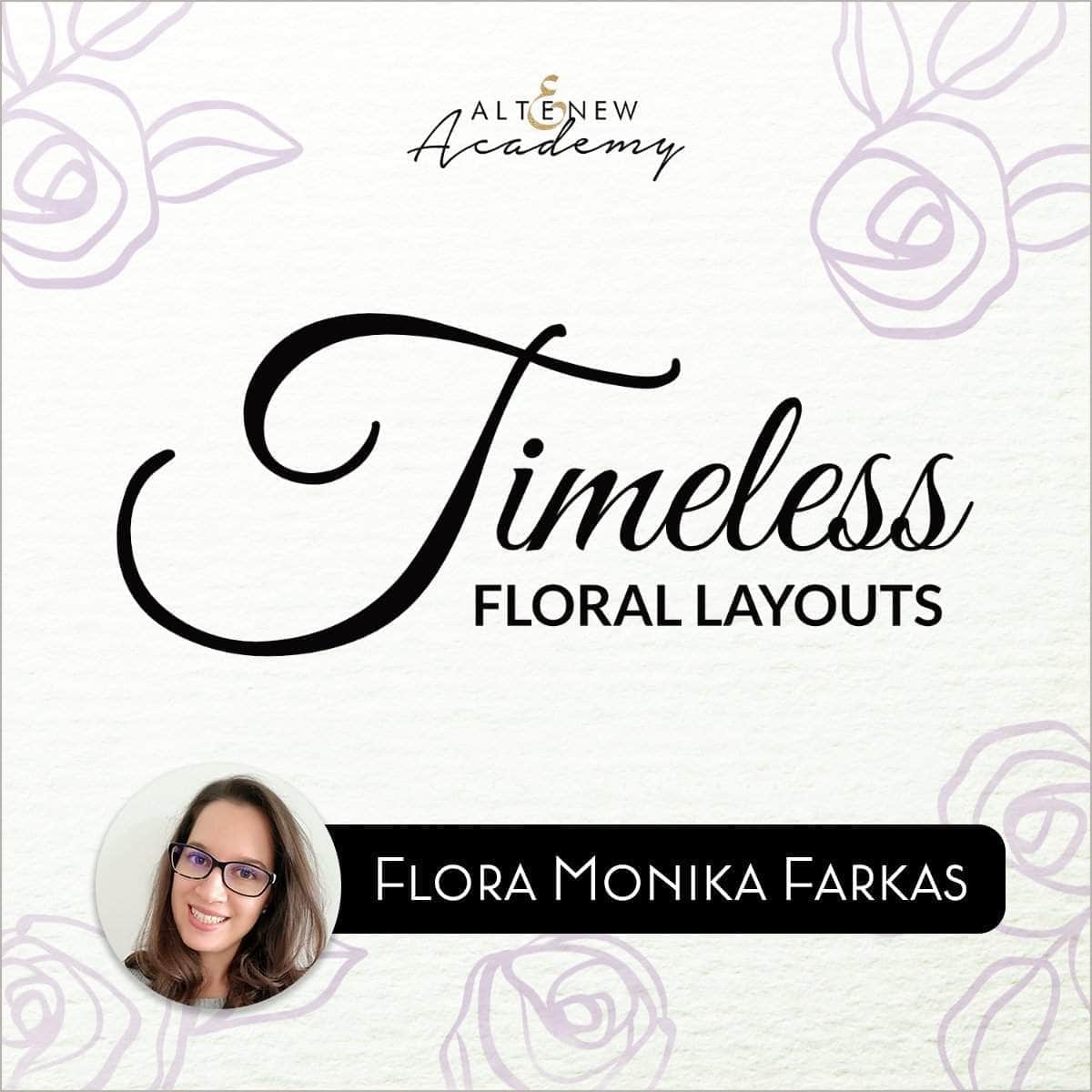 Altenew Class Timeless Floral Layouts Online Cardmaking Class