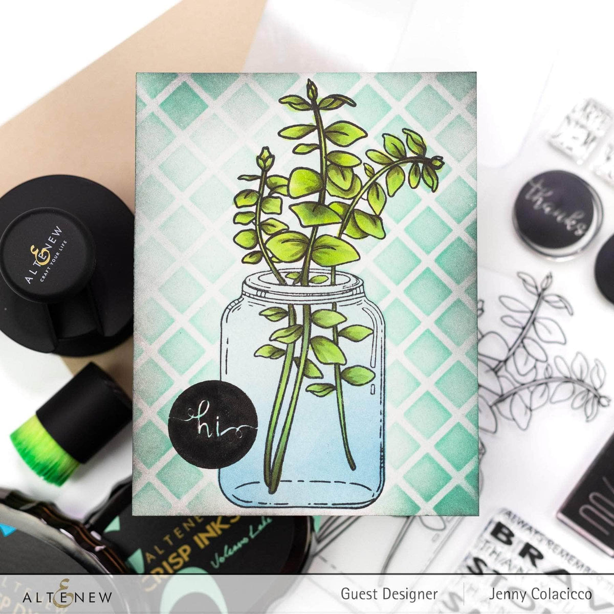 On-demand Altenew Vellum Shaker Cardmaking Class featuring step-by-step instructions and vibrant vellum shaker card designs.