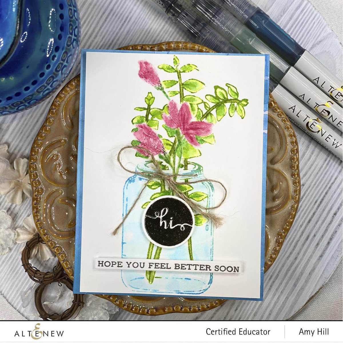 Altenew Vellum Shaker Cardmaking Class on demand, featuring vellum shaker card designs and crafting techniques.