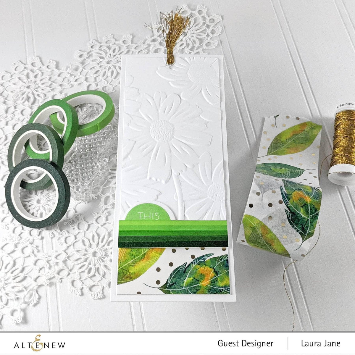 Altenew Vellum Shaker Cardmaking Class on demand, featuring craft materials and step-by-step instructions for creating vellum shaker cards.