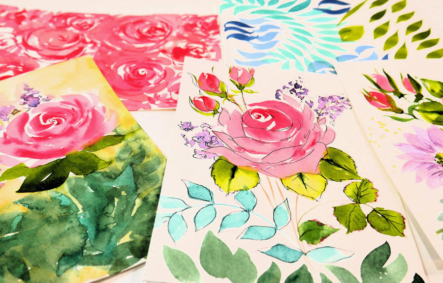 Watercolor Playdate with Lindsay Weirich class schedule
