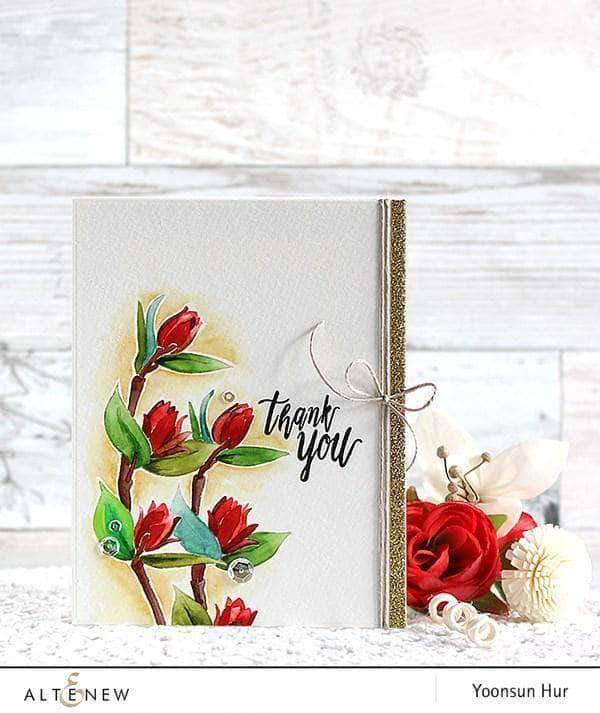 Altenew Creativity Kit Featurette Watercolored Backgrounds Class