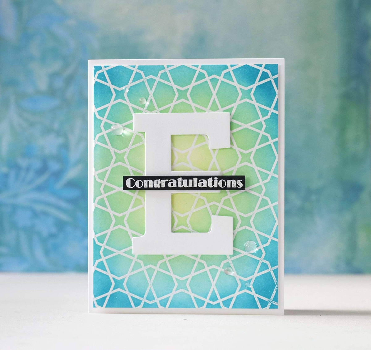 Altenew Creativity Kit Featurette White-on-White Textured Backgrounds Class