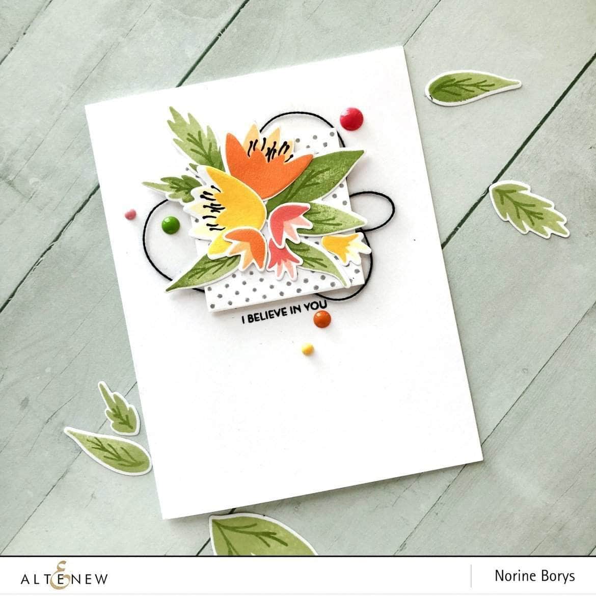 Photocentric Clear Stamps Dainty Swiss Dots Stamp Set
