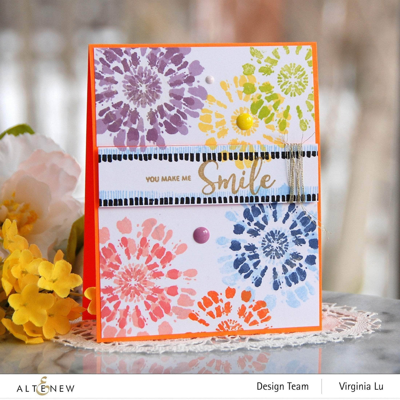 Photocentric Clear Stamps Tie Dye Motifs Stamp Set