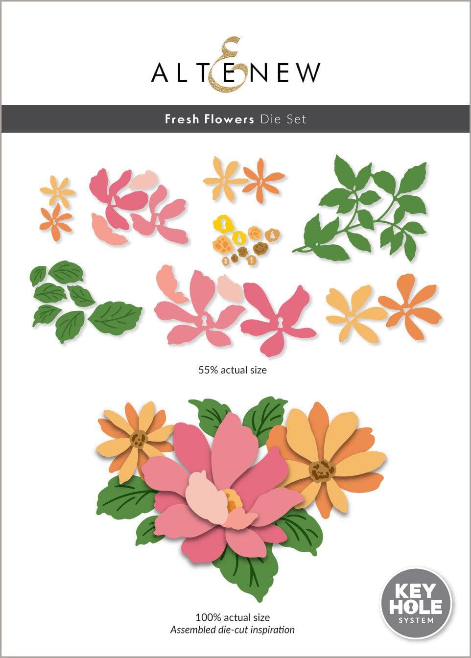 Fresh Flowers Die Set | Altenew - Versatile Floral Dies for Crafting