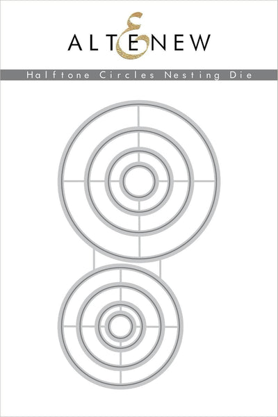 Part A-Glitz Art Craft Co.,LTD Dies Halftone Circles Nesting Die Set