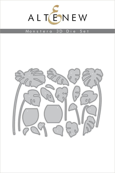Part A-Glitz Art Craft Co.,LTD Dies Monstera 3D Die Set