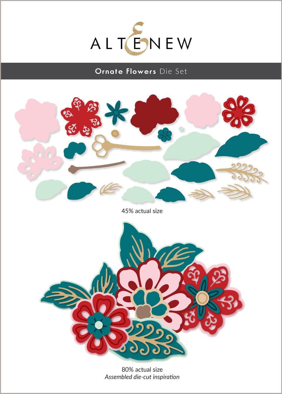 Ornate Flowers Die Set - Create Beautiful Layered Flowers | Altenew