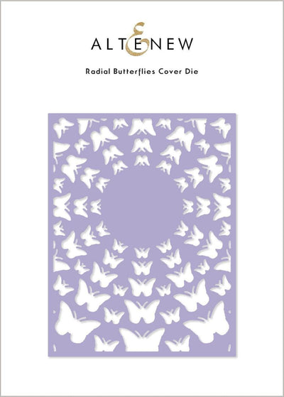 Part A-Glitz Art Craft Co.,LTD Dies Radial Butterflies Cover Die