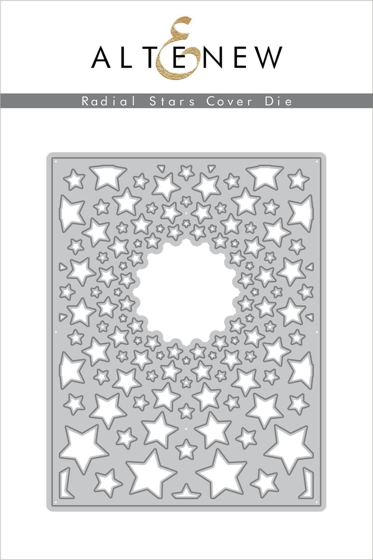 Part A-Glitz Art Craft Co.,LTD Dies Radial Stars Cover Die