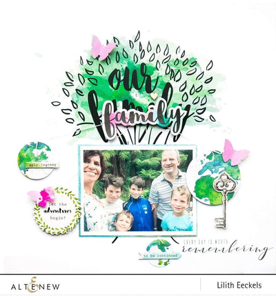 Altenew Embellishments Our Family Stickers